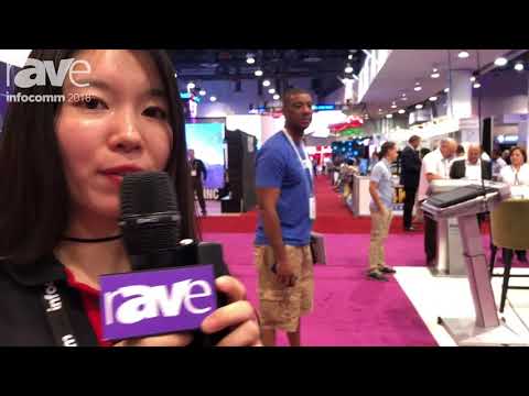 InfoComm 2018: ISmart Video Demos IR Speaker Tracking Camera