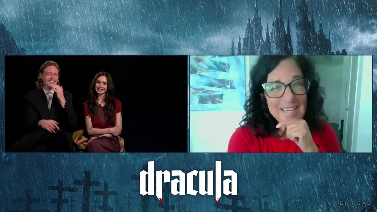 ДРАКУЛА - ИНТЕРВЬЮ С КАЛЕБОМ ЛЭНДРИ ДЖОНСОМ И ЗОИ БЛЮ (2026)