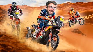 PILOTANDO LAS MOTOS EN EL DAKAR DESERT RALLY 😎 screenshot 4