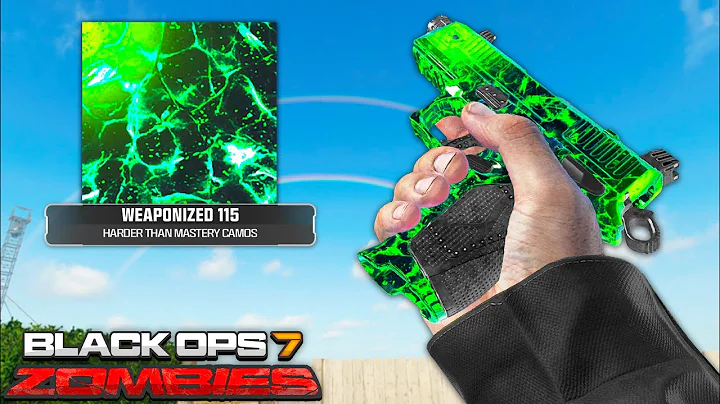 Unlocking "WEAPONIZED 115" In Black Ops 7 (VERY HARD)