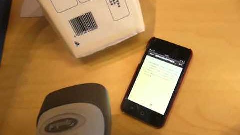 Make your barcode scanner wireless! Best barcode scanner working with iPod Touch and iPhone!