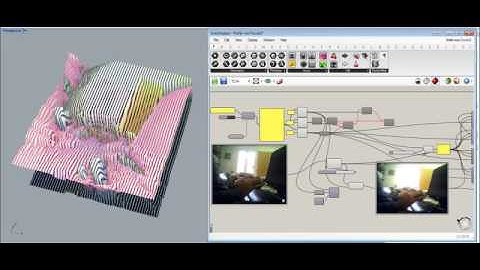 grasshopper firefly + iphone osctouch