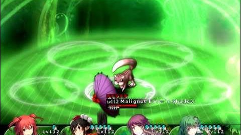 Labyrinth of Touhou 2 - 1F shadow squirrel thing