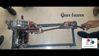 Working of synchromesh Gear box practicaly
