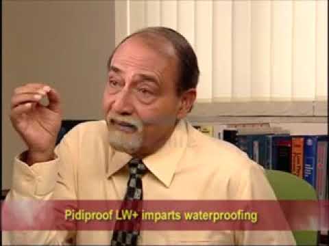 Integral waterproofing Dr Fixit LW+ - YouTube