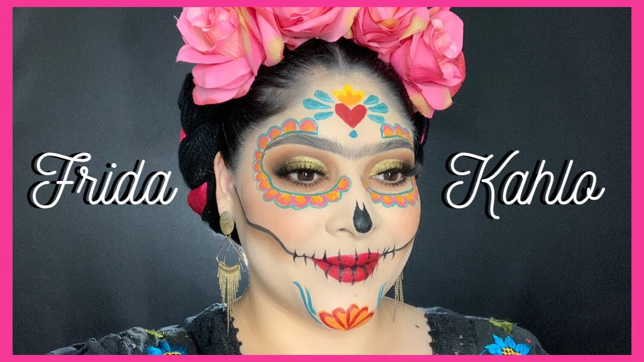 Actualizar 56+ imagen maquillaje frida kahlo catrina