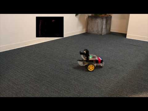Exploration of Reinforcement Learning for Event Camera using Car-like Robots