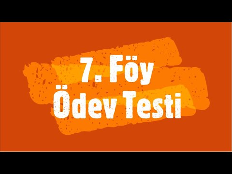 10. Sınıf Matematik EİS DAF 7. Föy ÖDEV TESTİ