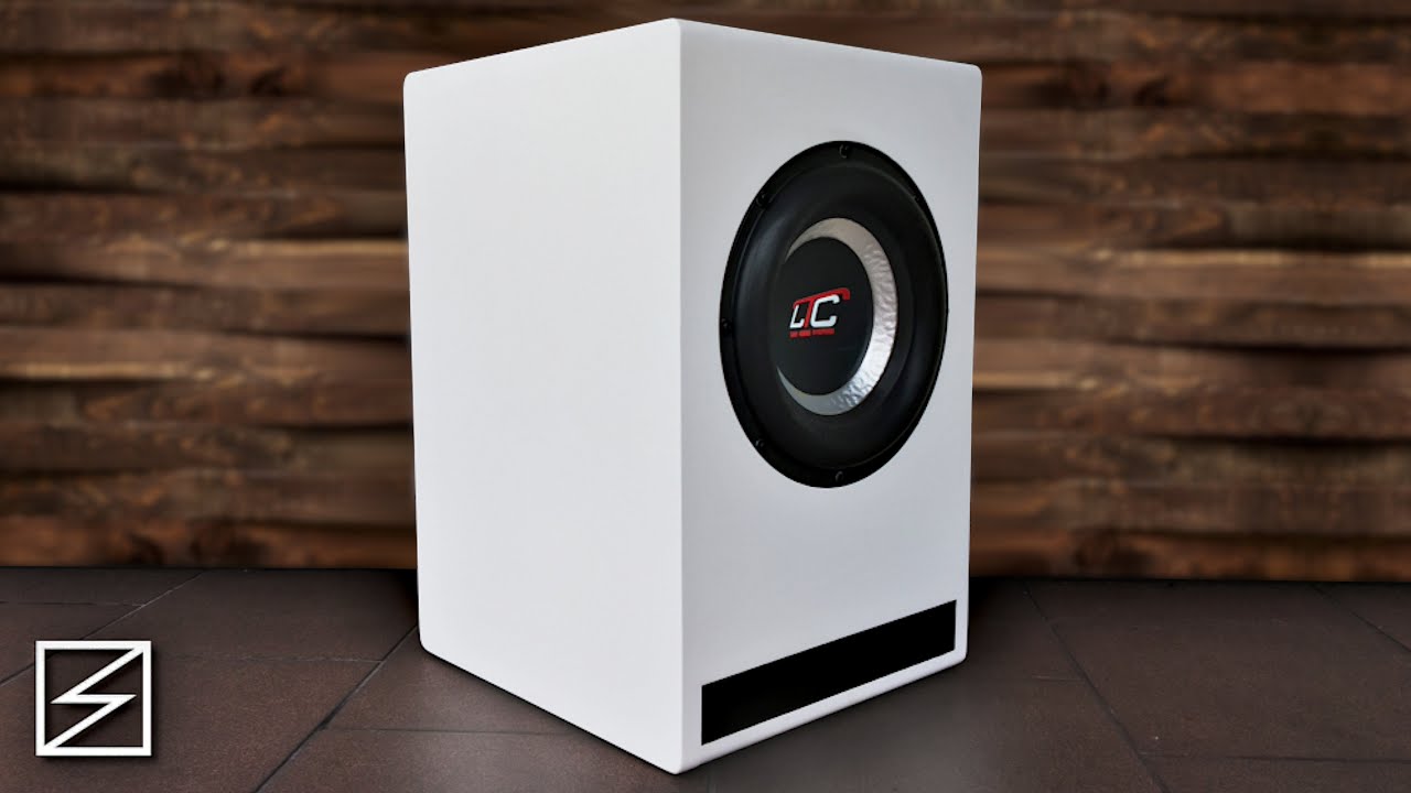 DIY 10" Subwoofer Box Old Speaker in New Housing by Sebastian YouTube