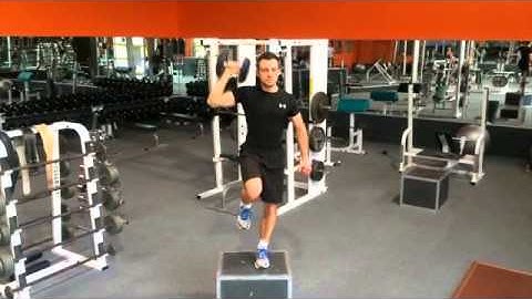 Strength #1   Step Up To Single Arm Shoulder Press