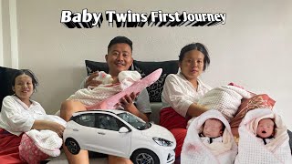 Our Babies’ First Ever longest Journey | Travelling Back to Tseminyu |