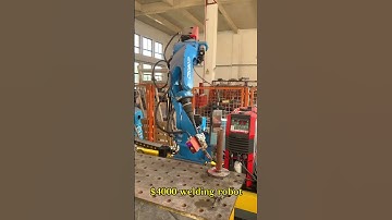 Welding robot #robot #industrialrobot #industrial #factory #automate #industry
