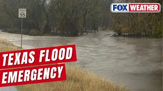 Torrential Rain Triggers Flash Flood Emergency In Texas Hill Country, Dallas Sets Rainfall Record