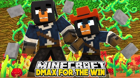 Minecraft - BROTHERS GET THEIR BUTTS BURNED - FIND THE BUTTON  Little Baby Max