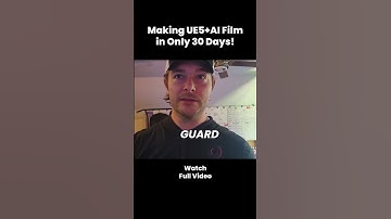 Can we do it?! (UE5 + AI Filmmaking)