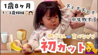 初ヘアカット‍♀クレームの多いお客さん化した1歳児ママ。しかも、失敗する