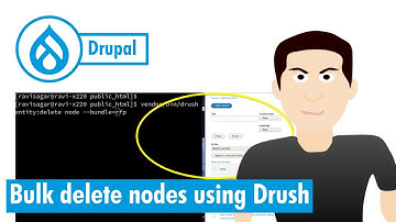 Bulk delete nodes using drush