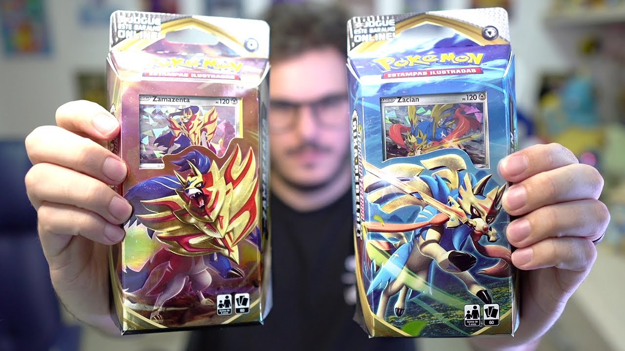 Baralho de Pokémon Zacian Espada e Escudo 2 Rixa Rebelde