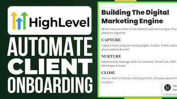 How To Onboard Clients On GoHighLevel (2025) Automate Client Onboarding On GHL!
