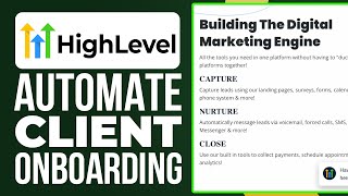 How To Onboard Clients On GoHighLevel (2026) Automate Client Onboarding On GHL!