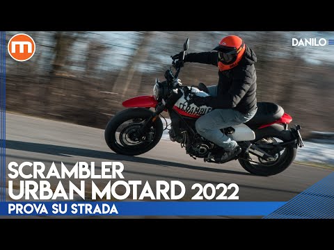 Video: Ducati Scrambler 800 Urban Motard: una moto urbana street style, con sella piatta e 73 cv, a 11.690 euro