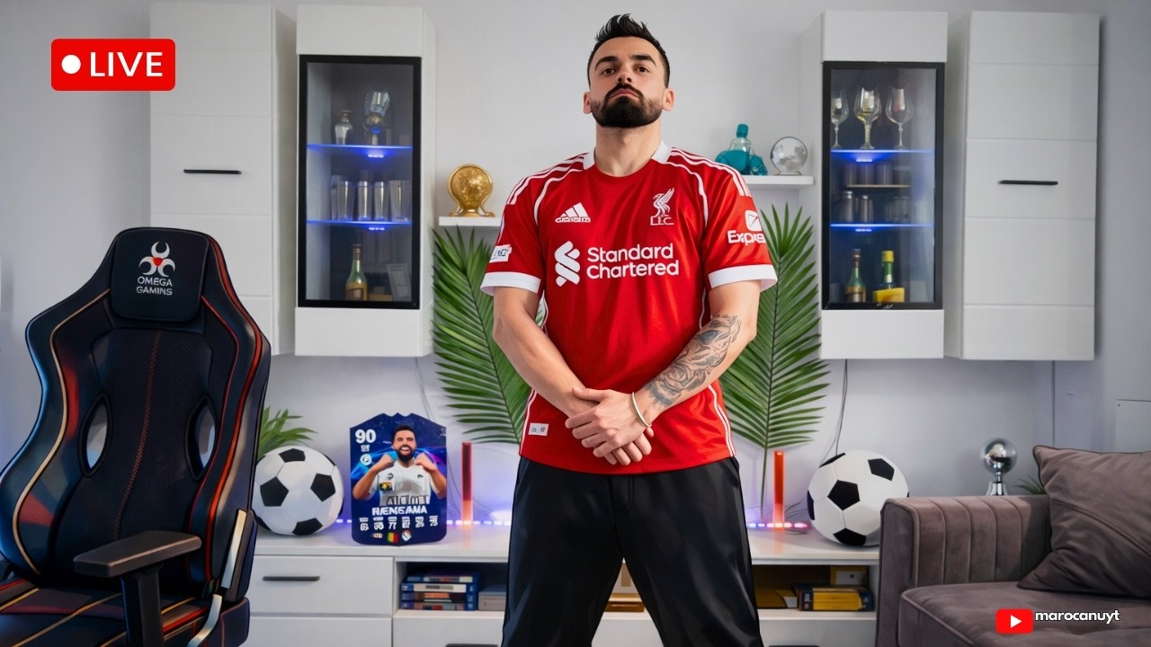 🔴[LIVE] DE WEEKENND , MAROCANU JUNIOR LA LIVERPOOL ❤️ #fc26 #playercareer #live