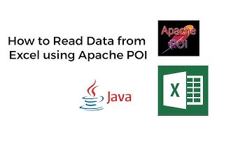 How to Read Data from Excel using Apache POI and Java | Selenium | Automation Testing |