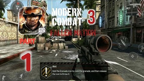 Modern Combat 3: Fallen Nation - Android Gameplay Part 1
