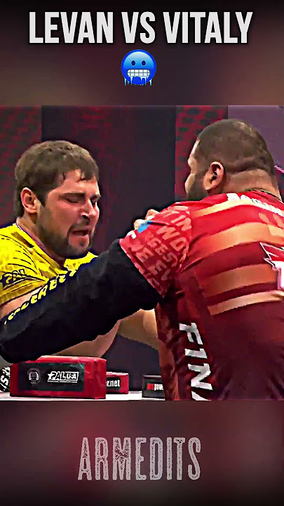 Skinny Vitaly Vs Early Prime Levan 💪❤️ | #armwrestling #deniscyplenkov #levan #vitaly #edit