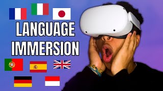 I Tried Learning Spanish in Virtual Reality (ImmerseMe Language Learning App Review) screenshot 3