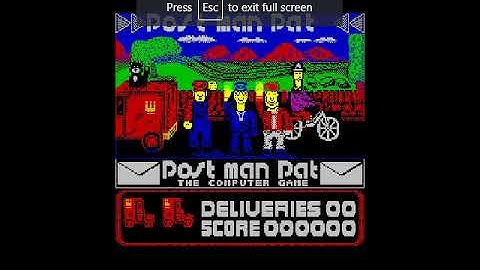 Archive.org 4 Gameplay [064] Postman Pat