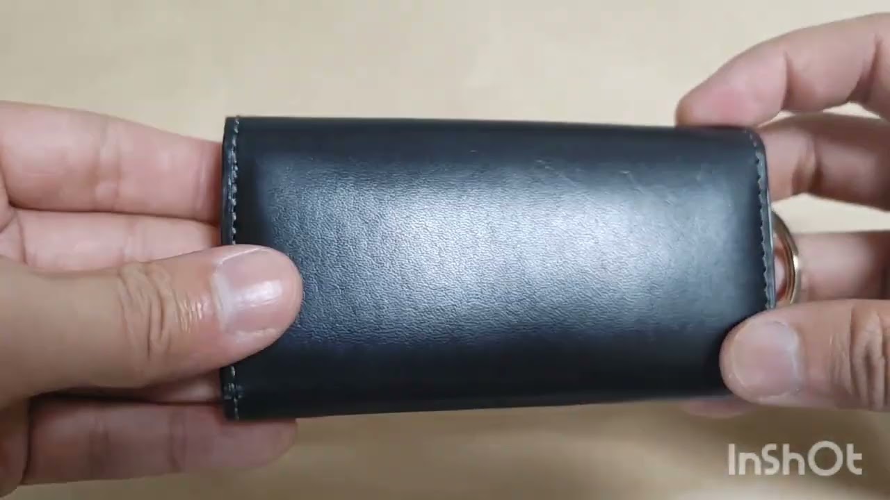 新品ポールスミス Paul Smith 4連キーケース 羊革/牛革 茶