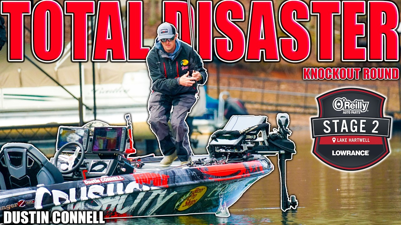 Absolute DISASTER! MLF Stage 2 Lake Hartwell - Knockout Round - YouTube