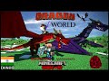 WE SURVIVED 200 DAYS IN DRAGON WORLD In Minecraft And Here's What Happened | MINECRAFT [HINDI]