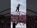 Would you skate a rainbow rail this big? Thrasher x Dime MTL x Vans Skate | Sub for more skate vids