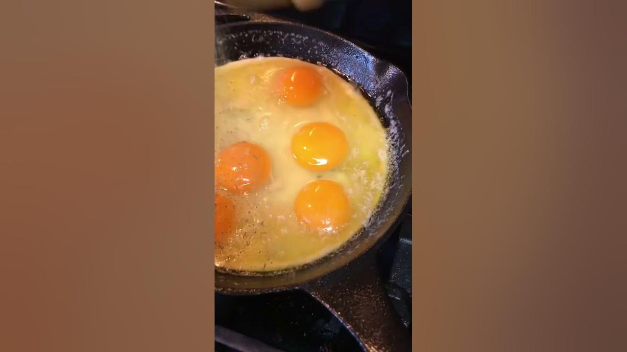 The Perfect Fried Egg in a Cast Iron Skillet - Kent Rollins