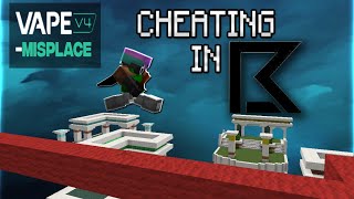 BLATANTLY CHEATING IN RANKED BEDWARS | PS5 Montage RBW