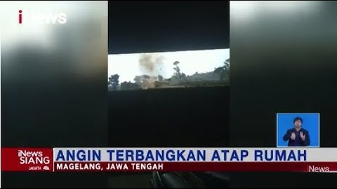 7 Rumah Warga di Kab. Magelang Rusak Diterjang Angin Puting Beliung #iNewsSiang 04/07