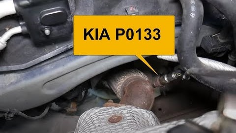 How to Fix Kia P0133 O2 Sensor Circuit Slow Response (Bank 1 Sensor 1)
