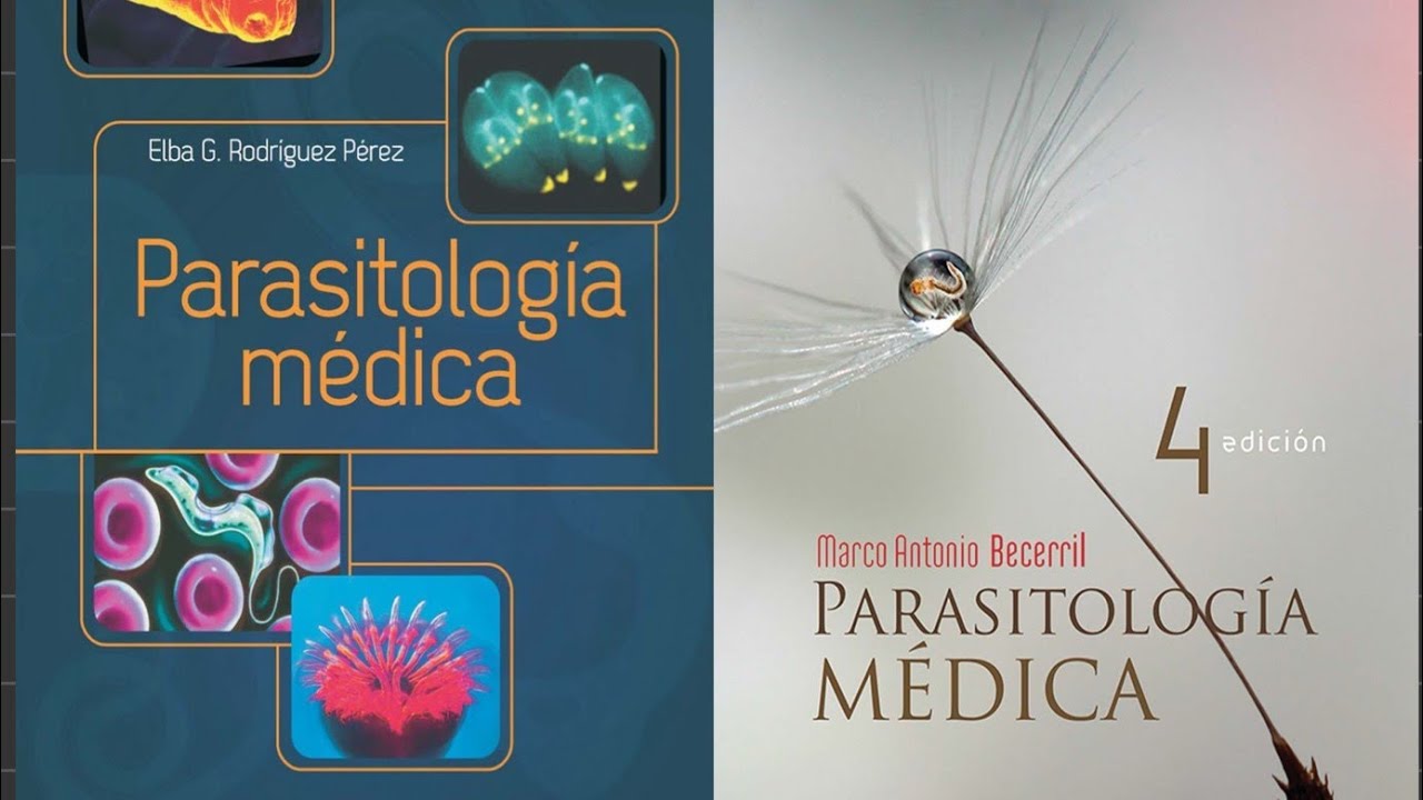 Libros de parasitología (Marco Antonio Becerril, , Elba G. Rodríguez