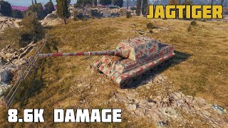 World Of Tanks Jagdtiger - 8,6K Damage
