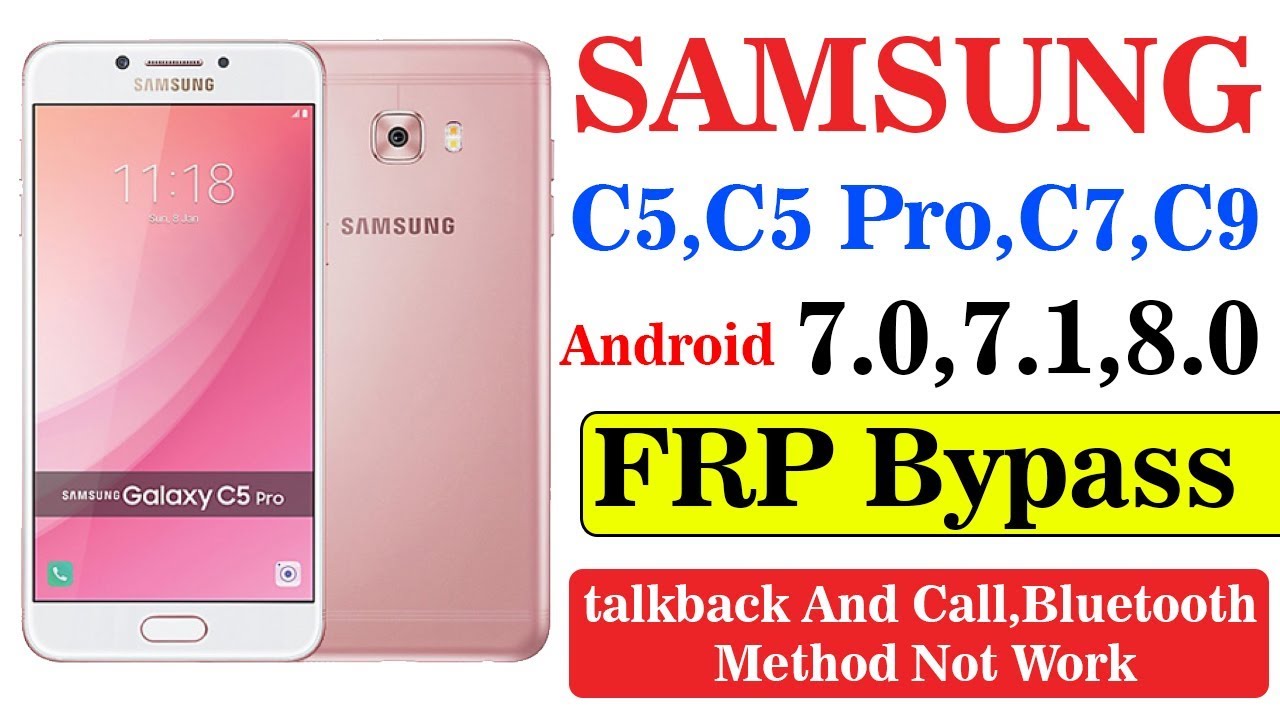 Samsung Sm-c5000 Frp Bypass
