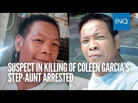 Suspect in killing of Coleen Garcia’s step-aunt arrested