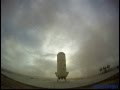 Blue Origin décollage vertical - fisheye