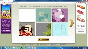 How to Make Twitter Background for New Twitter