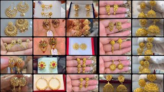 Gold Earrings designs/ Gold Earrings designs 2024/gold earrings/earrings design/studs designs Gold