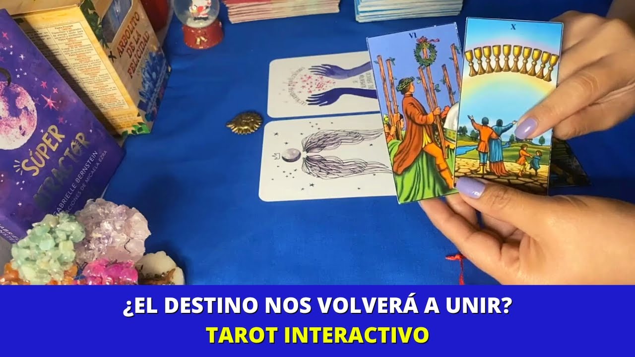 El destino nos volverá a unir? 🤷‍♀️ Tarot interactivo🔮 - YouTube