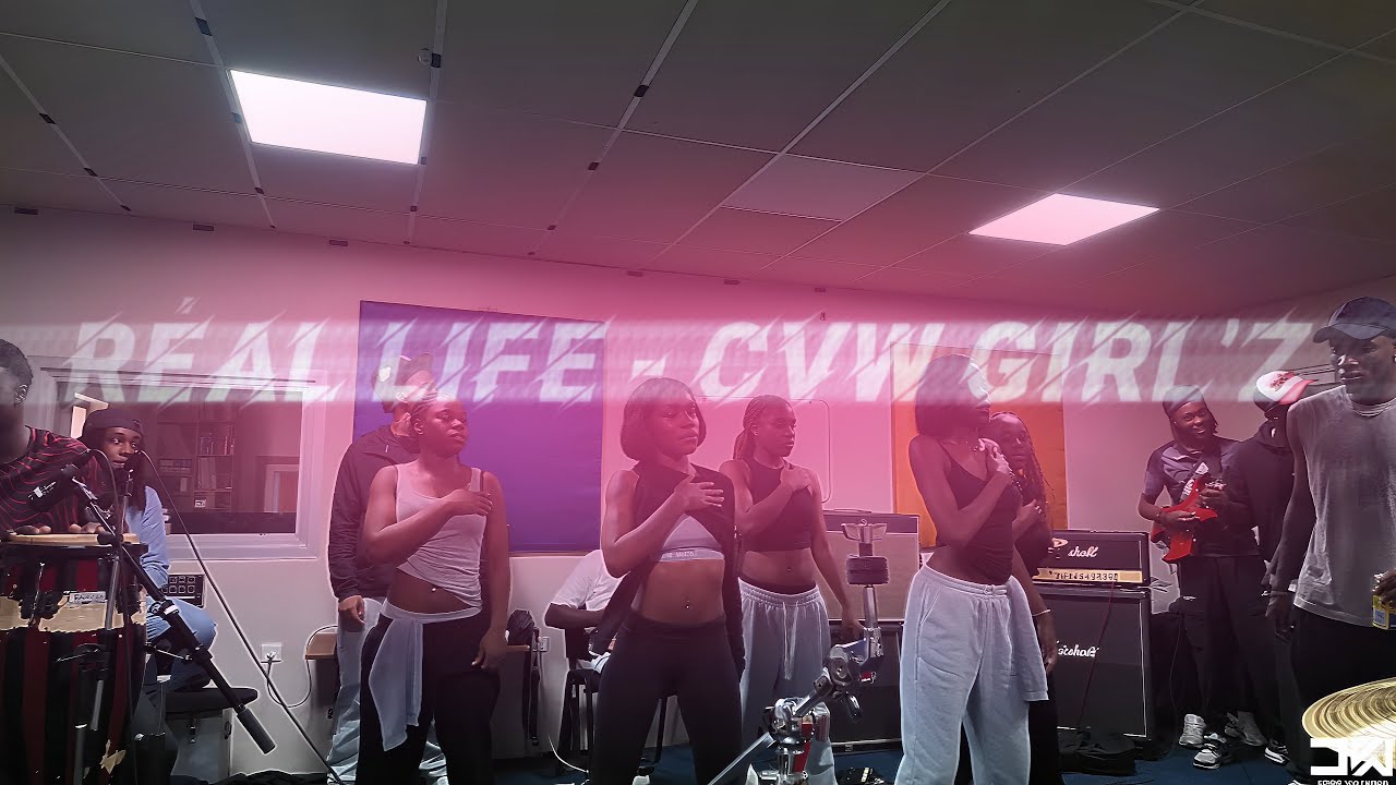 REAL LIFE CVW MUSICA : RÉPÉTITION LIVE GIRL'Z ( PRÉ SAISON ) 