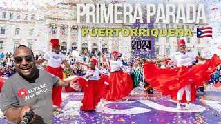 Primera Parada PUERTORRIQUEÑA 2024 en Puerto Rico 🇵🇷!!!!! | junte Boricua