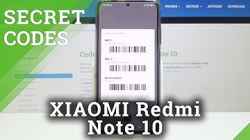 Secret Codes XIAOMI Redmi Note 10 - Functionalities